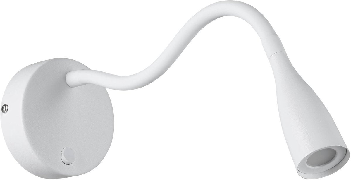 Eglo olivandino wandlamp - led - 43 cm - wit - kantelbaar