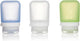 Human gear - gotoob+ 3-pack small - - herbruikbaar - reisflacon - lekvrij - lichtgewicht - 53ml - clear green blue