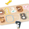 Puzzle di figura di legno World Classic World, 10st.