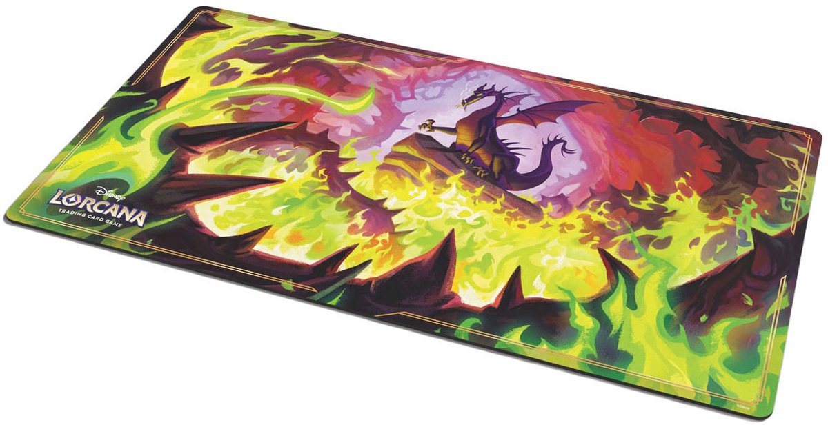 Disney Lorcana TCG: Incantesimo d'Inverno - Tappetino Dragofuoco