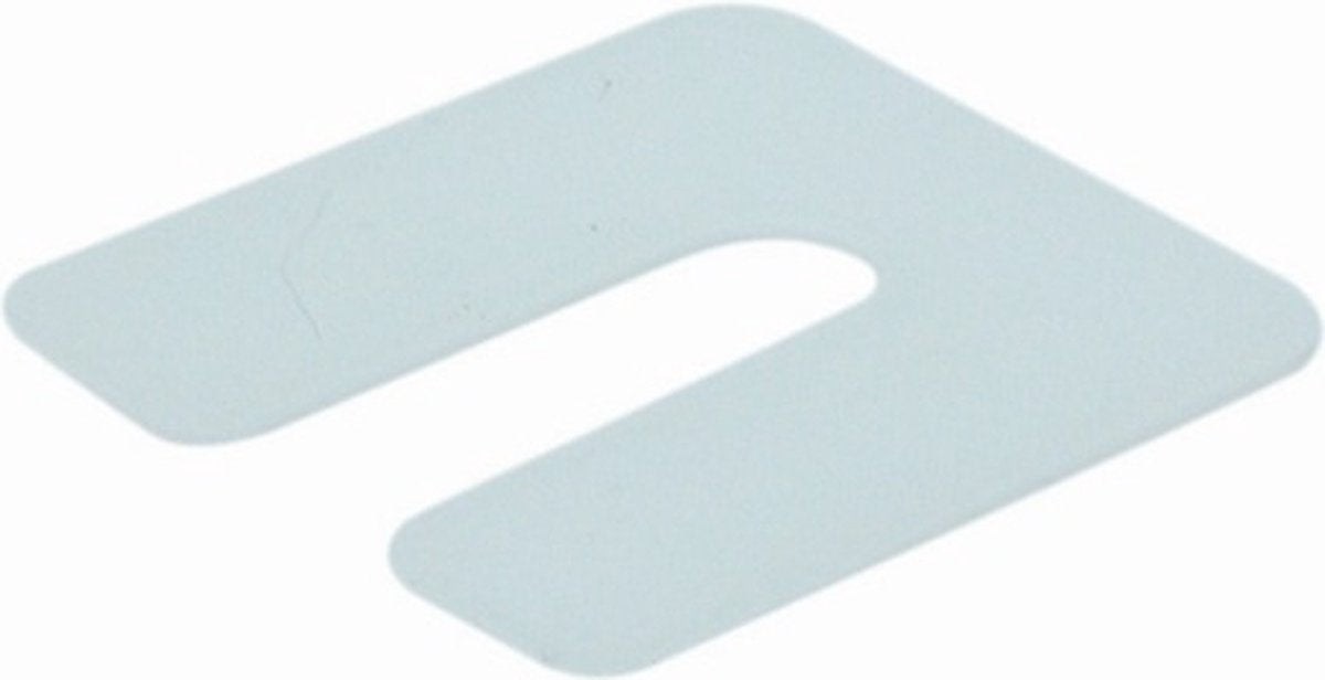 Gebr. Bodegraven platos de relleno 1mm transparente 96 piezas
