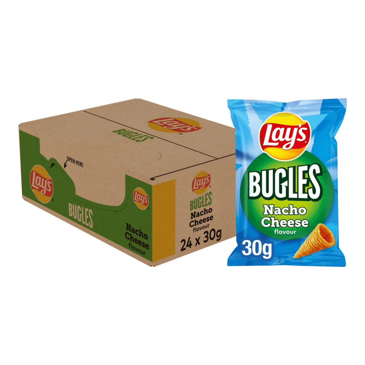 Formaggio nachos Lay's Bugles (24x 125gr)