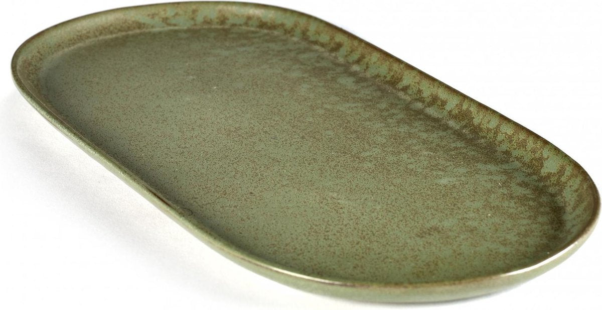 Serax - sergio herman surface - ciotola per tapas l - verde mimetico - 4 pezzi