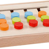Tablero de clasificación de color de madera de Goki en caja de madera