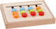 Tablero de clasificación de color de madera de Goki en caja de madera