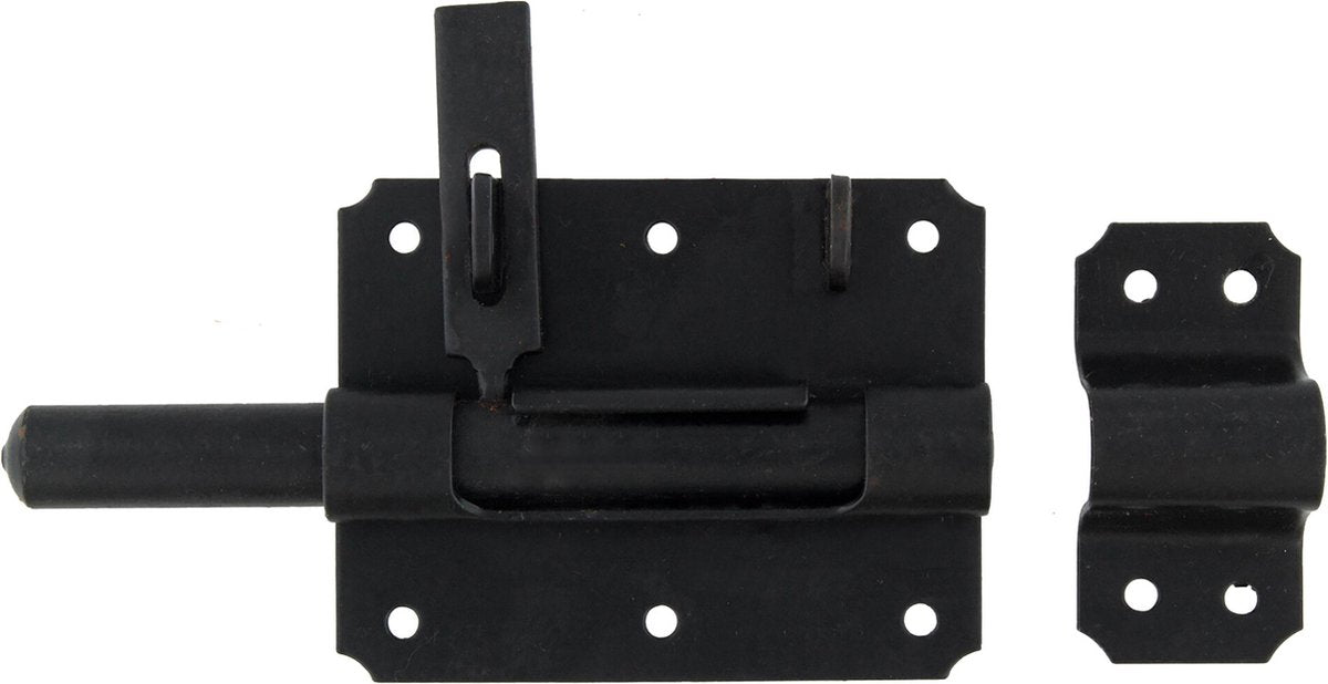 Starx - chiusura a lucchetto - chiusura scorrevole con occhielli per lucchetto - perno 16 mm - nero