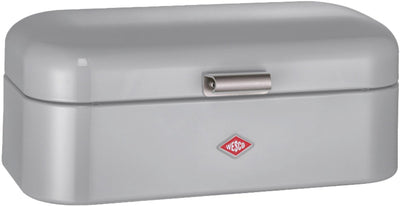 Portapane Wesco Grandy | 10 litri - taglia l | metallo - grigio | ripostiglio della cucina