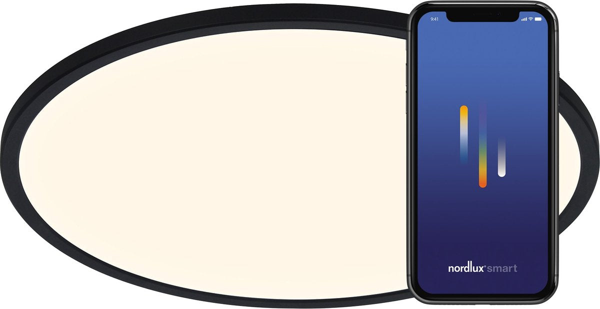 Nordlux oja 42-plafondlamp-smart-ip20-zwart