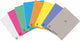 Quaderni Aurora - affiliati + margine - 72 pagine - a5 - copertina in plastica trasparente - 10 pezzi