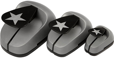 Creativ Company Juego de punzones Star, 3pcs.