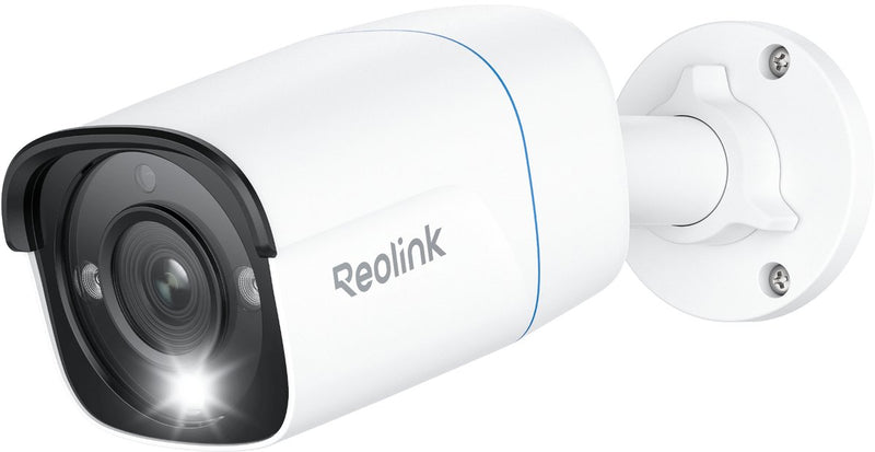 Cámara de seguridad Reolink POE P330 - 8MP UHD - alertas bidireccionales inteligentes - Visión nocturna en color 4K - Tarjeta microSD de hasta 512GB - 1 paquete