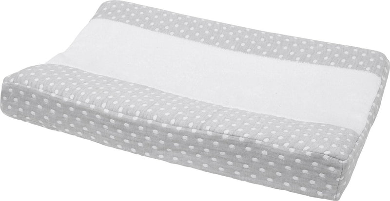 Meyco funda cambiador baby little dots - gris - 50x70cm