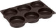 Lurch – flexiform – teglia per 6 panini per hamburger – silicone ø 10cm