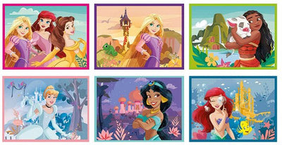 Clementoni Block Puzzle Princess, 12st.