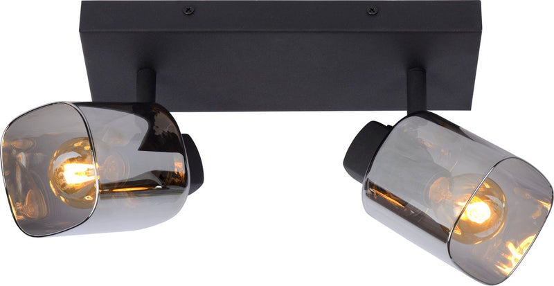 Lucide alion - faretto da soffitto (lampada da soffitto) - 2xe14 - nero