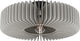 Lampada da soffitto Eglo palombaia - e27 - ø 50 cm - grigio|nero - legno|acciaio