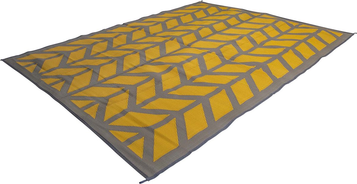 Bo-camp - industrial - chill mat - flaxton - geel - l