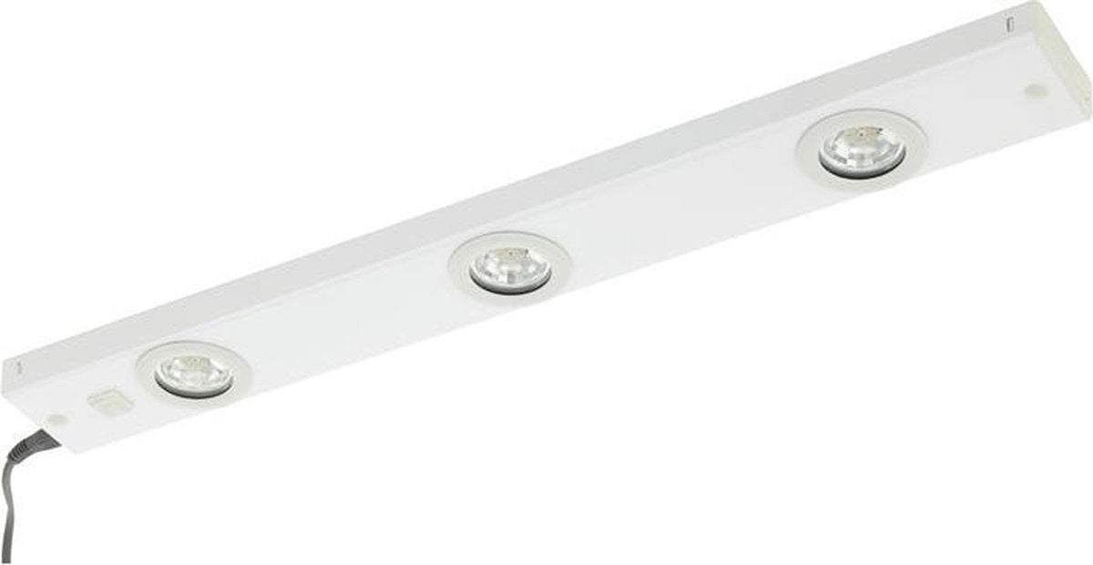 Eglo kob led - onderbouwarmatuur - 3 lichts - wit