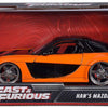 Jada toys jada fast furious mazda rx-7 1:24