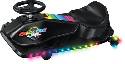 Razor Crazy Cart Shift Lightshow - Go-Kart - Negro - Drift eléctrico - Iluminación LED - para niños - hasta 54 kg - a partir de 6 años