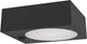 Lampada da parete per esterni Eglo Darfano - sensore - solare - 14,5 cm - nera - dimmerabile