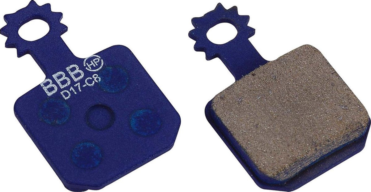 Bbb cycling remblokken discstop compatibel met magura 2011 schijfremmen bbs-372 - blauw