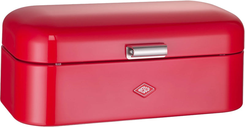 Panera Wesco Grandy | 10 litros - tamaño l | metal - rojo | almacenamiento de cocina