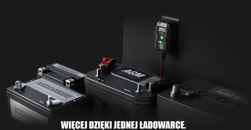 Noco genius1eu acculader - 1-ampere – 6 12 volt – volautomatisch - laadt en onderhoudt - druppellader