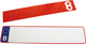 Carpoint nummerplaat met stickers – 52x11 cm – aluminium – inclusief 2 stickervellen – belgië model