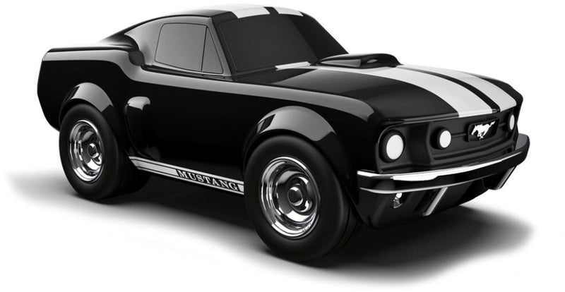 Baghera toy car - ford mustang black - 19x9.5x7.5cm - in gift box - 3 years