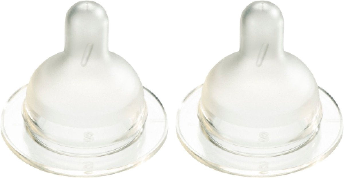 Difrax wide flessenspeen - small - 0+ maanden - 2 stuks