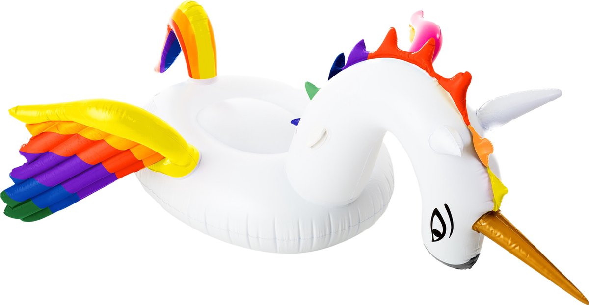 Didak pool - opblaasfiguur - opblaasbare mega pegasus ride-on - 250x200x120 cm