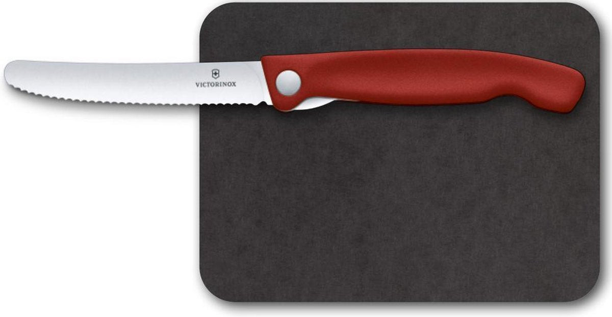 Juego de tablas de cortar Victorinox Swiss Classic - 2 piezas - rojo - acero inoxidable