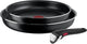 Tefal ingenio easy cook clean - pannenset - 3-delig - niet geschikt voor inductie - stapelbaar - afneembare handgreep