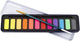 Set acquerelli Colortime, colori pastello, 12 colori 1 scatola