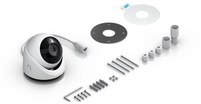 Ubiquiti unifi uvc-g6-turret-w - telecamera di sicurezza ip - risoluzione 8MP - resistente alle intemperie - poe