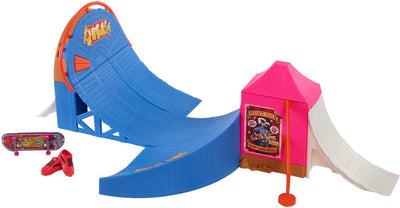 Hot Wheels Skate Fingerboard Amusement Park Set + Sound