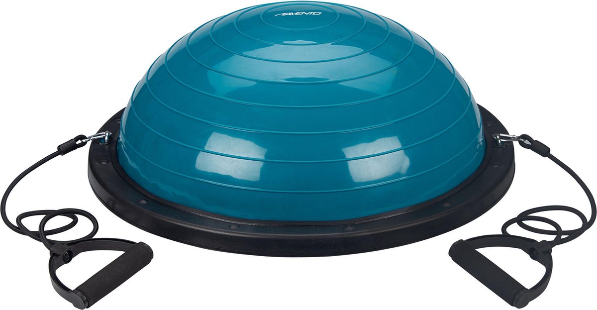 Avento Balance Trainer + 2 fasce di resistenza - ø 58 cm - blu nero