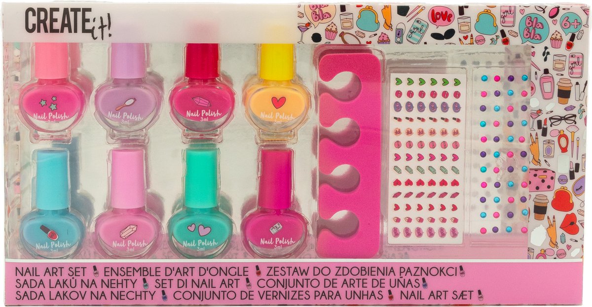 Crealo! Set di Nailart di bellezza
