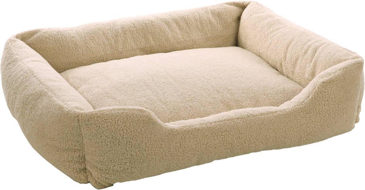 Flamingo mieke - cesta perros - cesta mieke rectangular + cremallera beige 80x67x20cm - 1ud - 137207 - 1ud