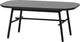 Mesa de centro Vtwonen elegancia - madera de mango - madera metal - negro - 43x100x60 cm