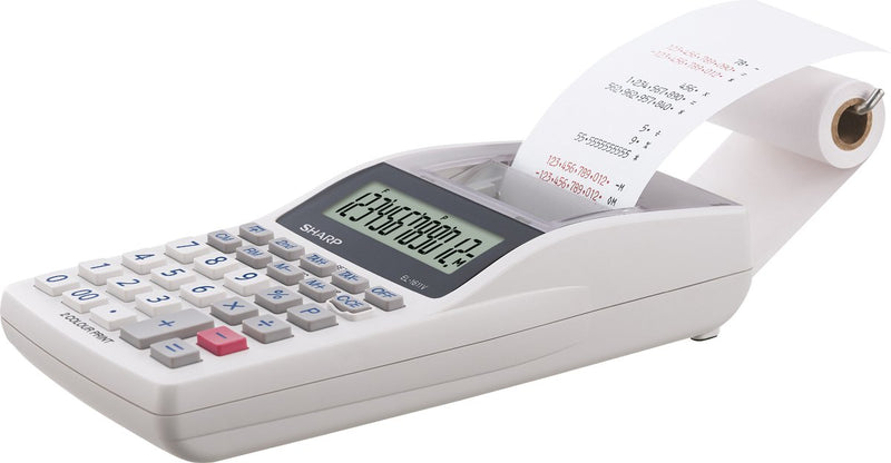 Calculadora Sharp - el1611v - gris - 12 dígitos - 4 pilas AA - sh-el1611v