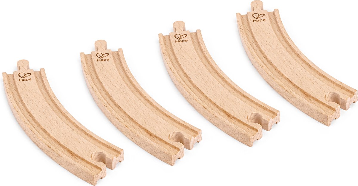 Hape lange gebogen rails