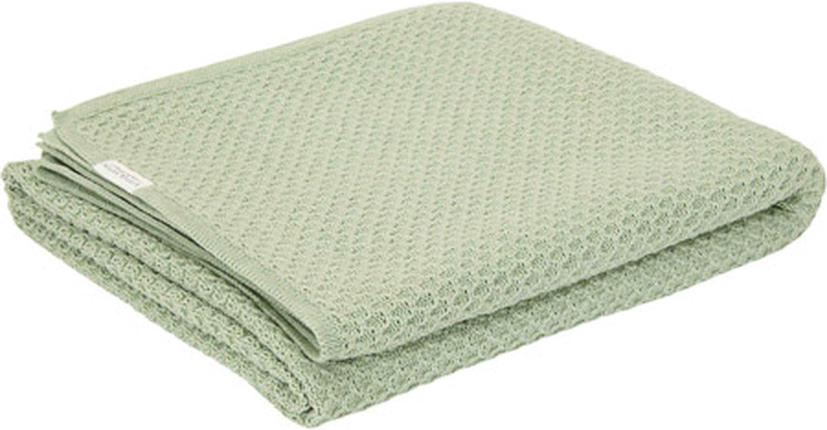 Coperta per lettino Little Dutch - verde - Essentials