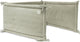 Jollein - Protector de cama 180x30 cm - Cuna protectora para cuna - Algodón acrílico - Punto granulado - Verde oliva