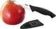 Coltello in ceramica Gefu ceramo – 18,5 cm – per frutta e verdura – bianco e nero