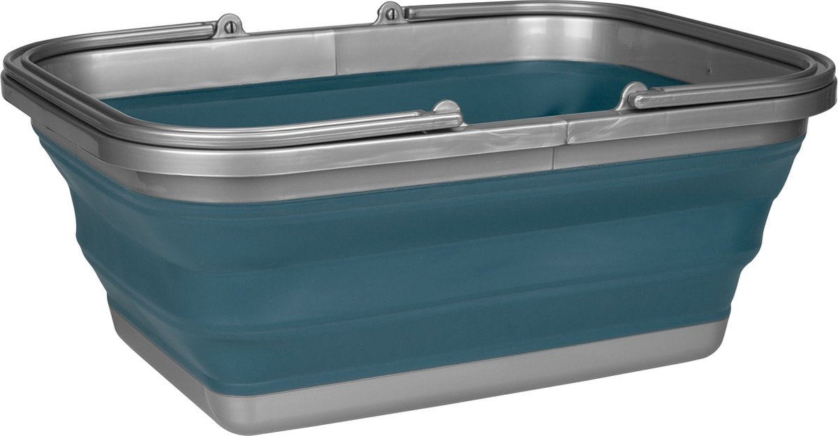 Otrs opvouwbare wasteil - blauw grijs - inhoud ca. 16 liter