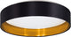 Eglo maserlo 2 plafondlamp - led - ø 38 cm - wit zwart goud