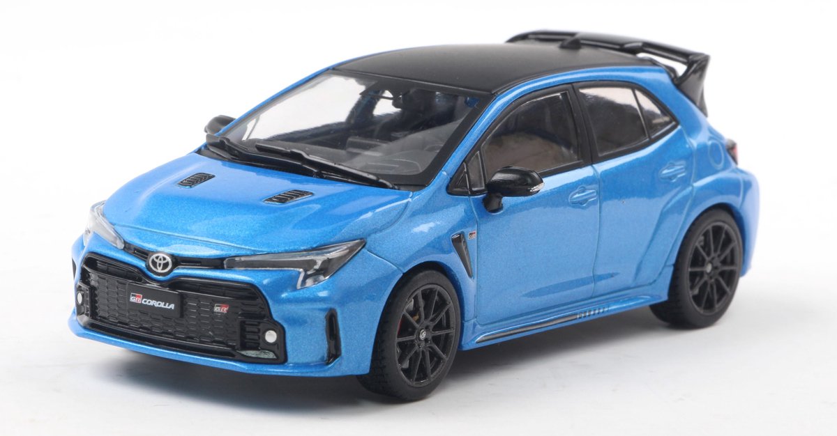 Nessuna marca di auto Toyota Corolla GR Circuit Edition Solido modello di auto 1:43 2023 S4314203 modello in scala