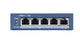 Hikvision ds-3e0505p-e pro series 4 poort unmanaged poe+ switch met 1x rj45